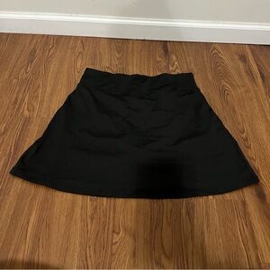 Black Athletic Skirt Size Medium